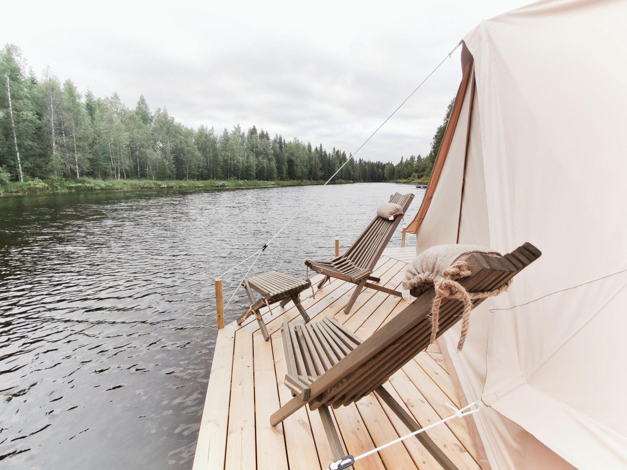 Langforsen Glamping & Lapland Experience Hotel Lapptrask Exterior photo